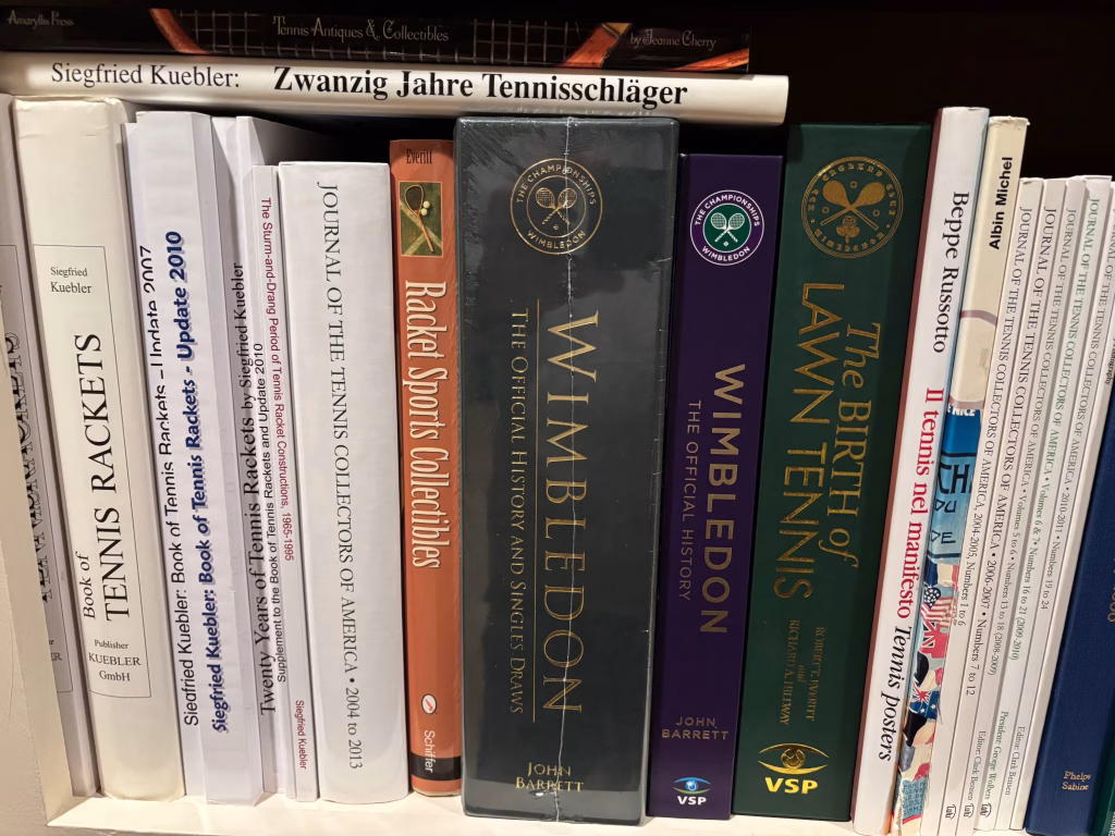 Tennis Collecting Reference books