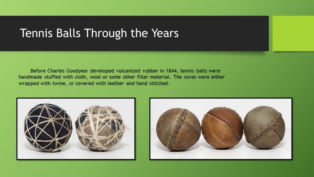 A Brief History of Tennis Balls & Containers Tennis Collectors of America